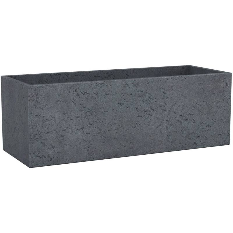 Scheurich Pflanzgefäß C-Cube Long 80 cm Stony Black von Scheurich