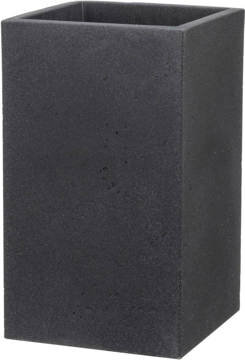 Scheurich Pflanzgefäß C-Cube Serie 240 schwarz granit 48 cm von Scheurich