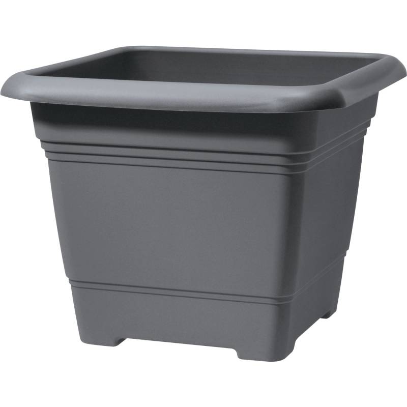 Scheurich Pflanzgefäß Nora 57 cm x 57 cm Metallic Grey von Scheurich