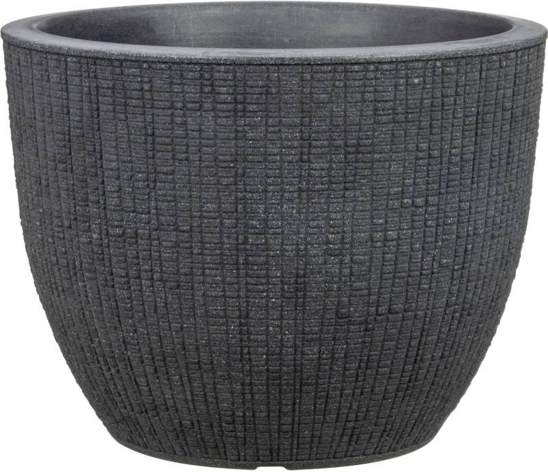 Scheurich Pflanzgefäß Barceo Ø 40 x 40 cm stony black von Scheurich