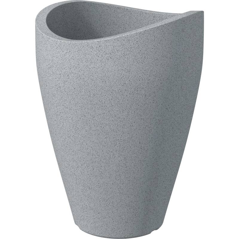 Scheurich Pflanzgefäß Wave Globe High Ø 50 cm x 67 cm  Stony-Grey von Scheurich