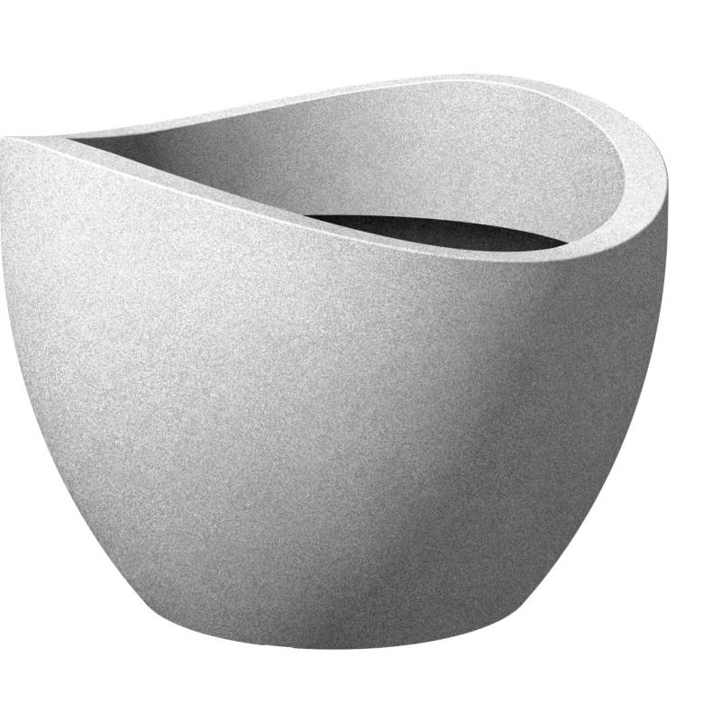 Scheurich Pflanzgefäß Wave Globe Ø 40 cm Stony-Grey von Scheurich