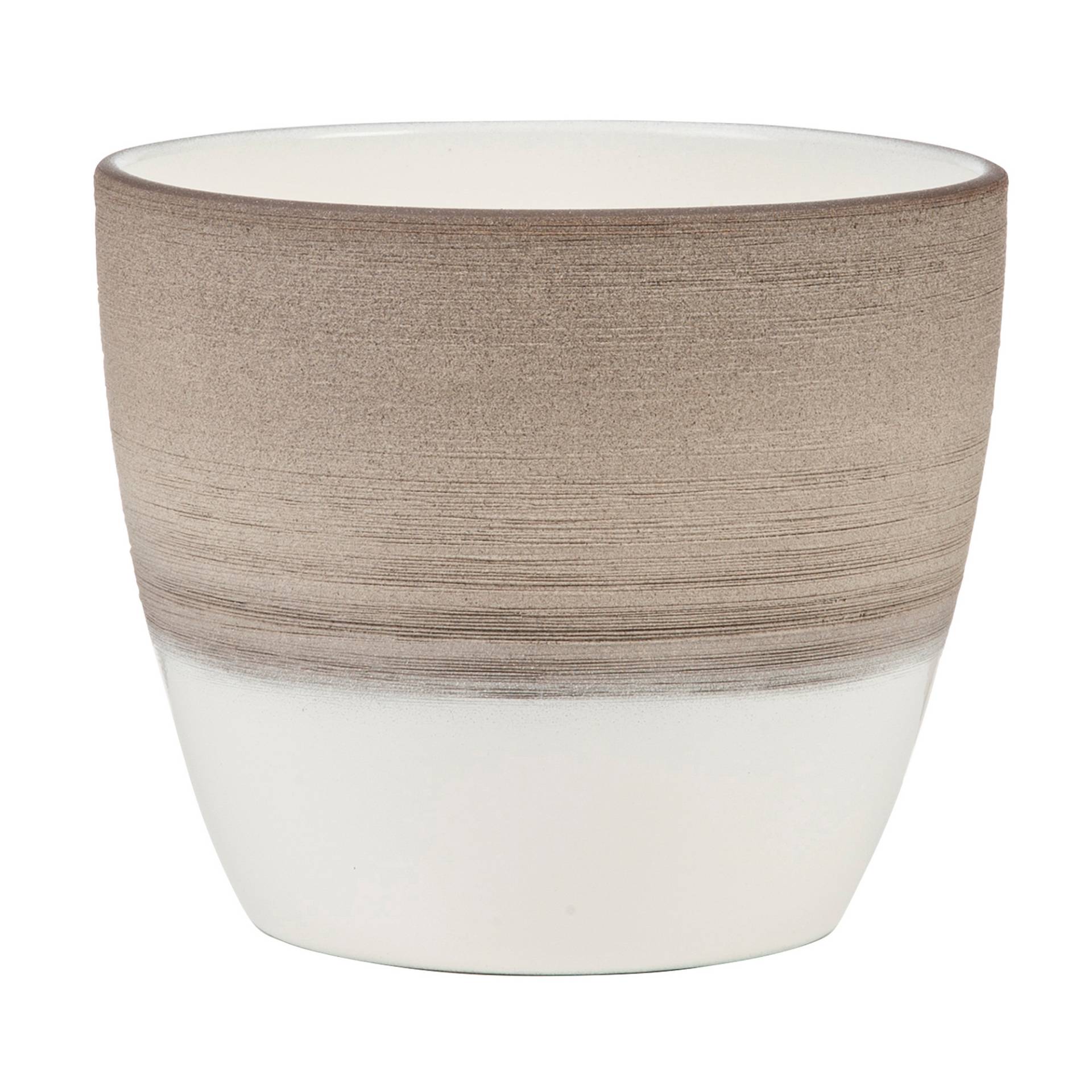 Scheurich Übertopf '11/950' Keramik espresso cream Ø 11 x 9,5 cm Scheurich Übertopf '11/950' Keramik espresso cream Ø 11 x 9,5 cm von Scheurich
