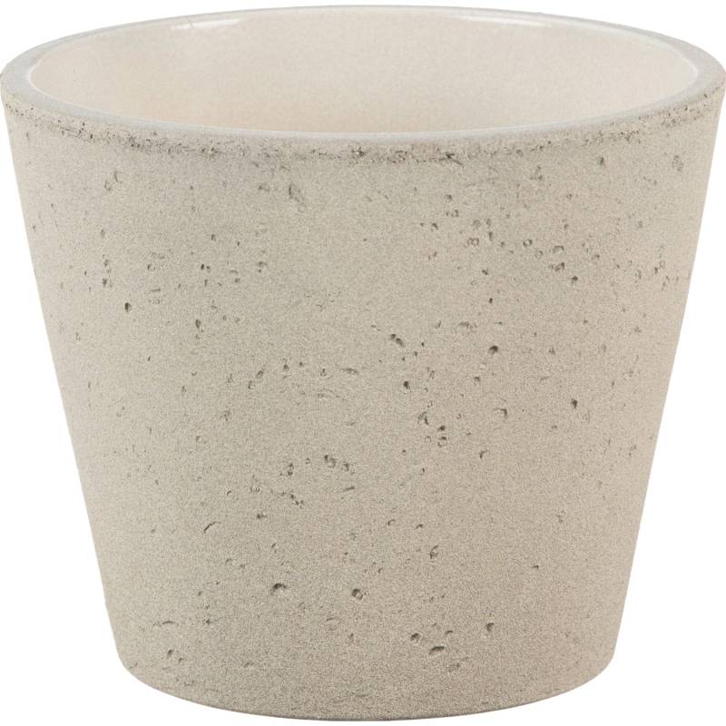 Scheurich Übertopf 701 Ø 13,1 cm Taupe Stone von Scheurich
