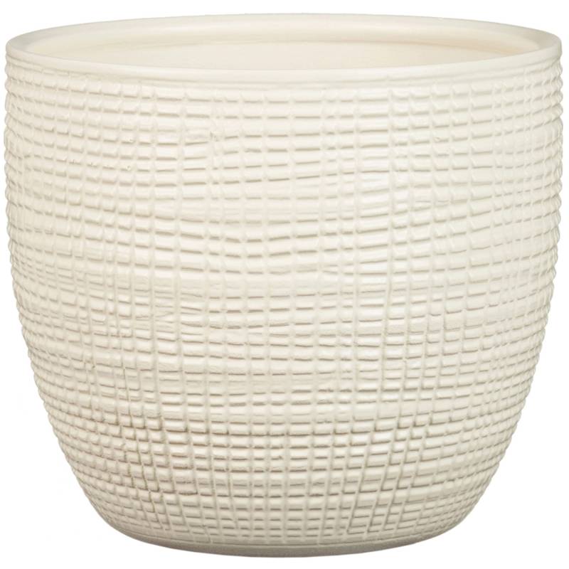 Scheurich Übertopf 866 Ø 14 cm Vainilla von Scheurich