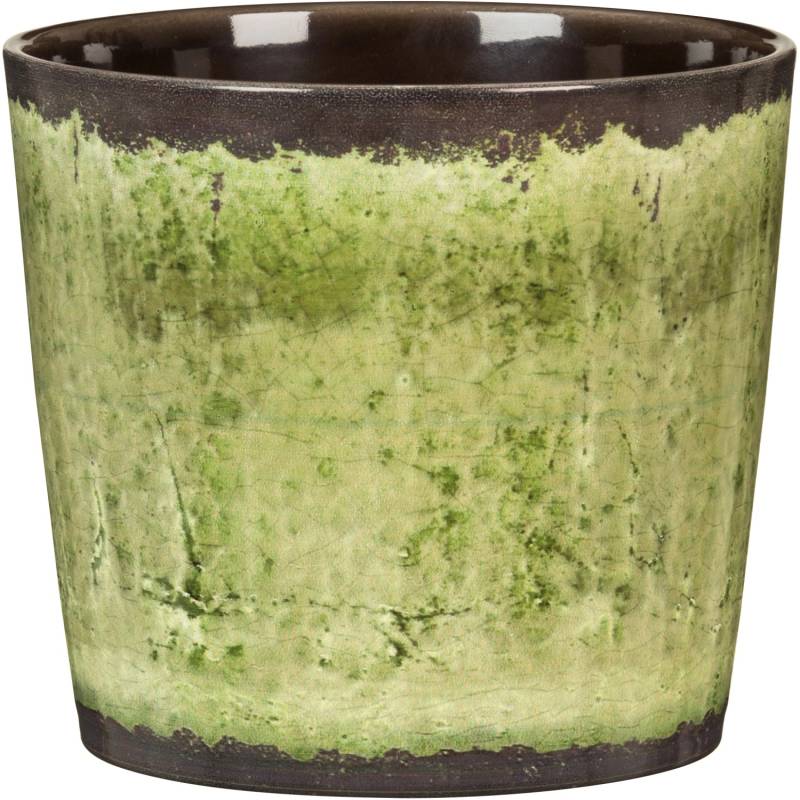 Scheurich Übertopf Blumentopf 870 Ø 15 cm x 14 cm Meadow Glaze von Scheurich