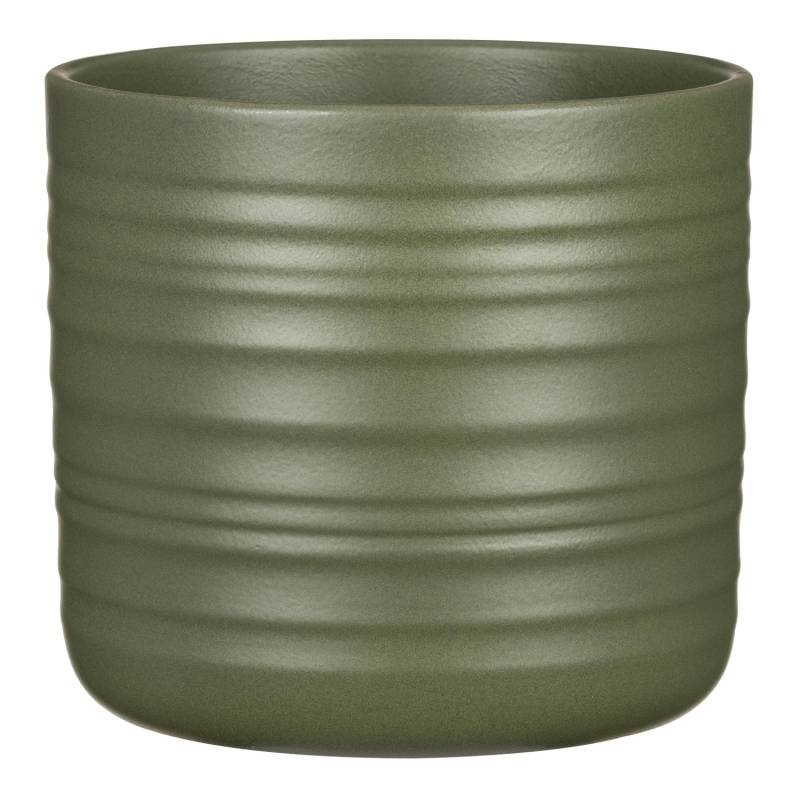 Scheurich Übertopf Cottage 850 Ø 14 cm x 12,8 cm Waldgrün von Scheurich