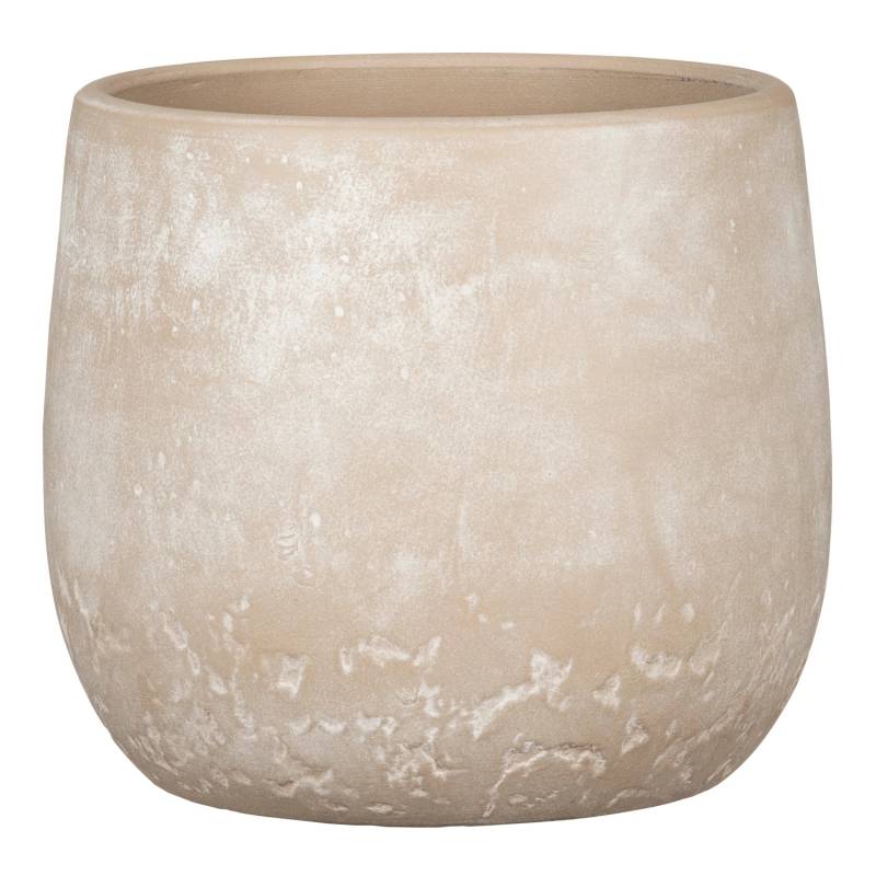 Scheurich Übertopf Dune 787 Ø 13 cm x 11,5 cm Hellbeige von Scheurich