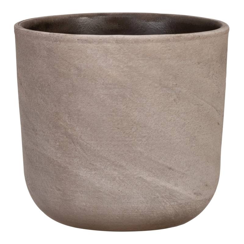 Scheurich Übertopf La Natura 981 Ø 21 cm x 18,3 cm Travertino von Scheurich