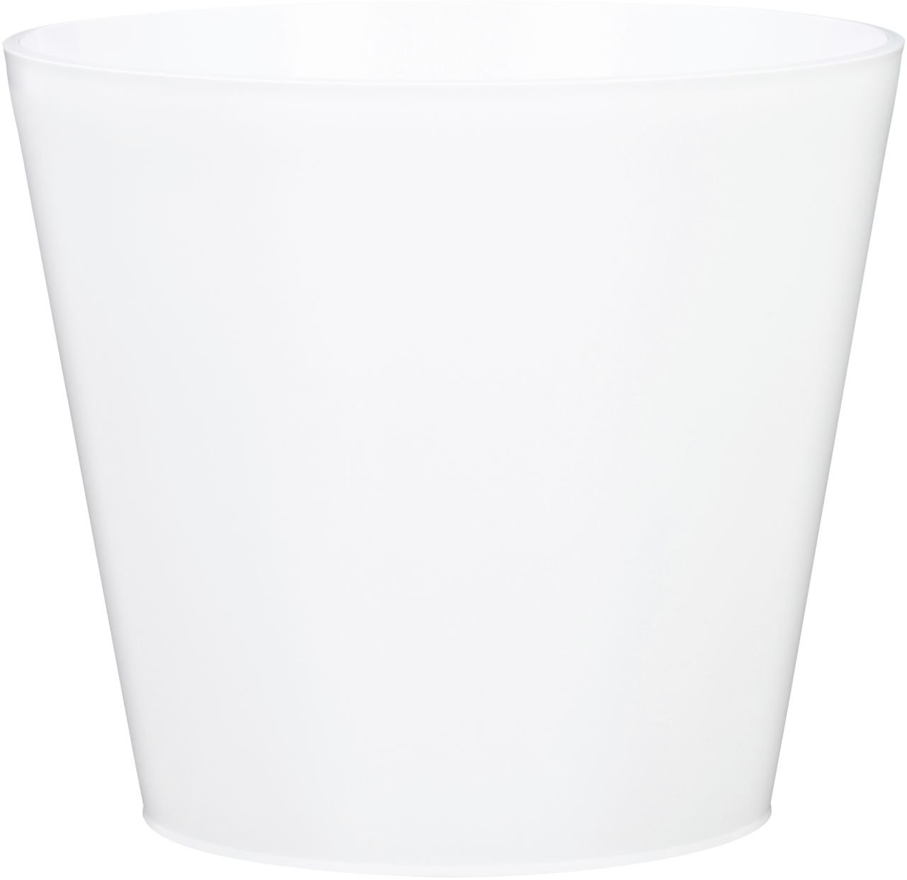 Scheurich Übertopf Purista Ø 30 x 24,2 cm bianco weiß von Scheurich