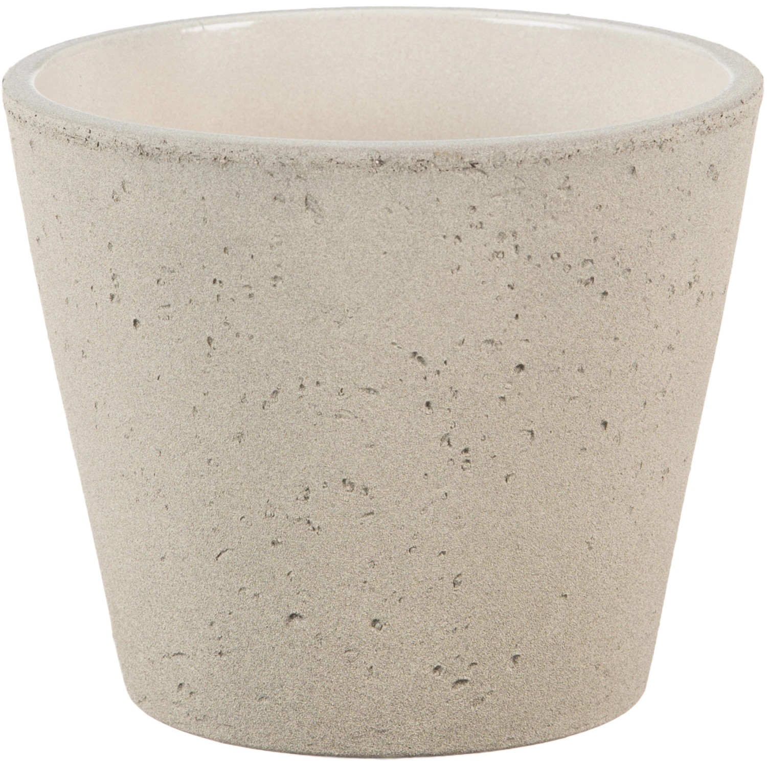 Scheurich Übertopf Roca 701 Ø 24 cm Taupe Stone von Scheurich