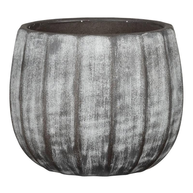 Scheurich Übertopf Runa 784 Ø 17 cm x 14 cm Washed Grau von Scheurich