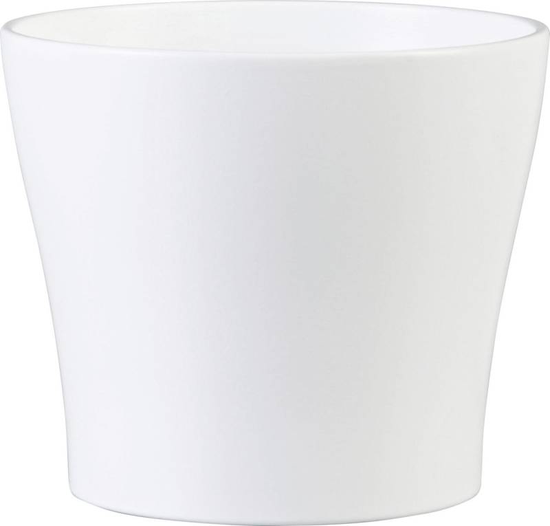 Scheurich Übertopf Serie 808 Ø 11 x 9,3 cm weiß von Scheurich