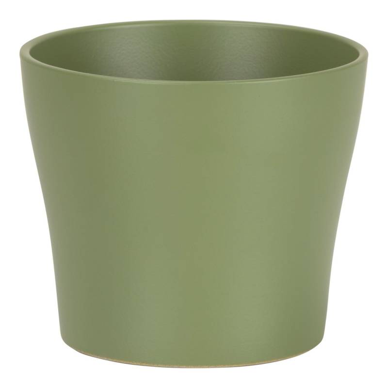 Scheurich Übertopf Serie 808 Ø 13 x 11,2 cm oliva von Scheurich