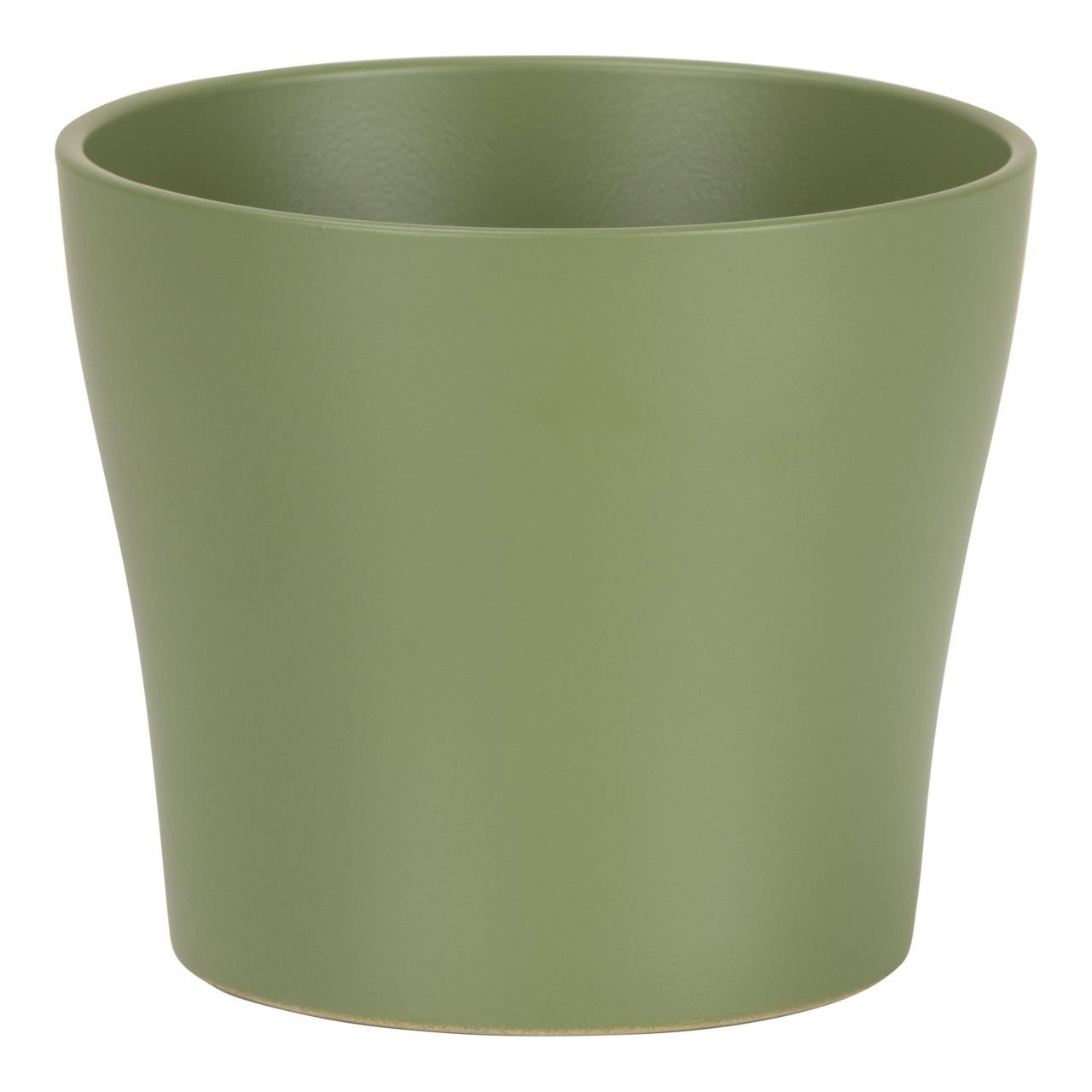 Scheurich Übertopf Serie 808 Ø 15 x 12,8 cm oliva Scheurich Übertopf Serie 808 Ø 15 x 12,8 cm oliva von Scheurich
