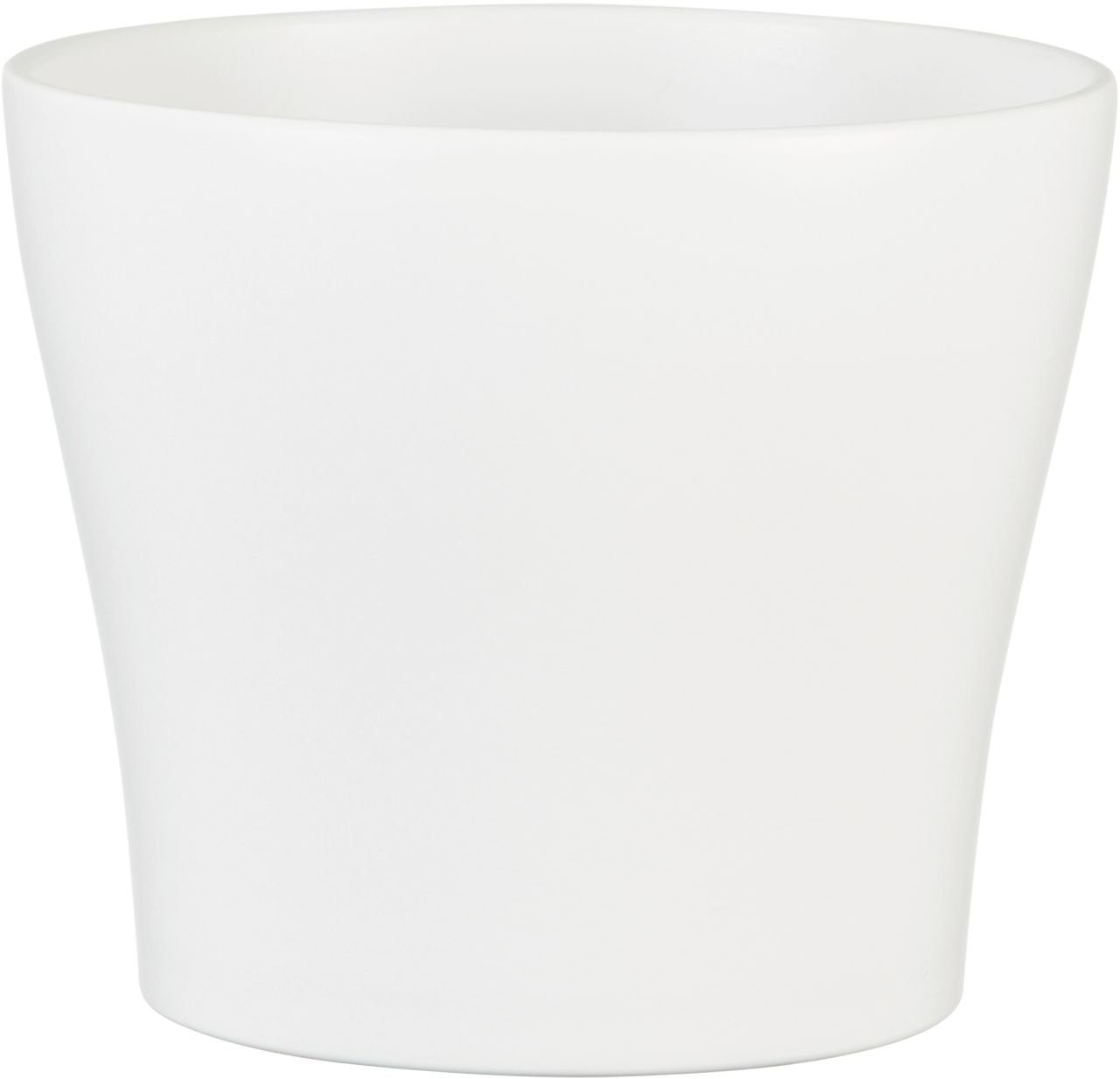 Scheurich Übertopf Serie 808 Ø 19 x 16 cm weiß von Scheurich