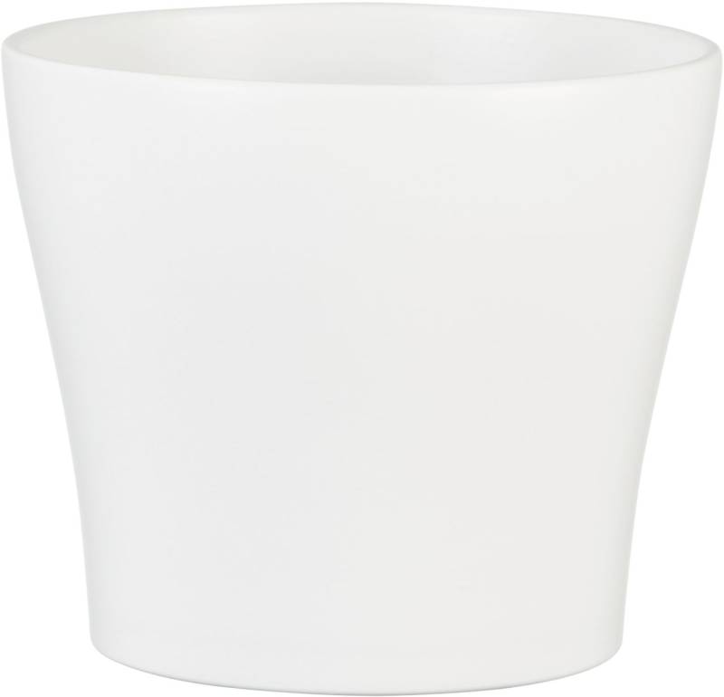 Scheurich Übertopf Serie 808 Ø 19 x 16 cm weiß von Scheurich