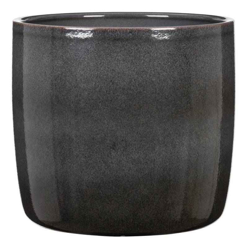 Scheurich Übertopf Solido 900 Ø 24 cm x 22 cm Mystic Grau von Scheurich