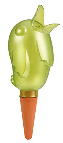 Scheurich Wasserspender Bördy XL | 2 x Grün | 220ml Füllmenge | Bewässerungskugel groß mit Ton Fuß | Wasserspender für Zimmerpflanzen und Blumen Terrakotta Stiel Scheurich Wasserspender Bördy XL | 2 x Grün | 220ml Füllmenge | Bewässerungskugel groß mit Ton Fuß | Wasserspender für Zimmerpflanzen und Blumen Terrakotta Stiel von Scheurich