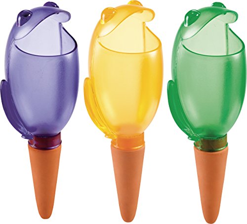 Scheurich Wasserspender Froggy XL | 620ml | 2X Grün | Bewässerungskugel für Pflanzen Wasserspeicher Gießhilfe mit Tonfuß Scheurich Wasserspender Froggy XL | 620ml | 2X Grün | Bewässerungskugel für Pflanzen Wasserspeicher Gießhilfe mit Tonfuß von Scheurich