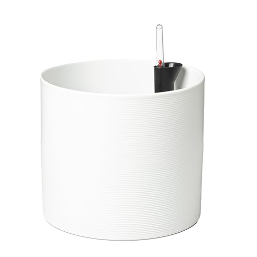 Scheurich Wateringsystem 23, Blumentopf mit Bewässerungsanzeige/Gießanzeige/Bewässerungssystem aus Keramik Farbe: Panna inkl. Wateringsystem, 23 cm Durchmesser, 21 cm hoch, 7,4 l Vol. Scheurich Wateringsystem 23, Blumentopf mit Bewässerungsanzeige/Gießanzeige/Bewässerungssystem aus Keramik Farbe: Panna inkl. Wateringsystem, 23 cm Durchmesser, 21 cm hoch, 7,4 l Vol. von Scheurich