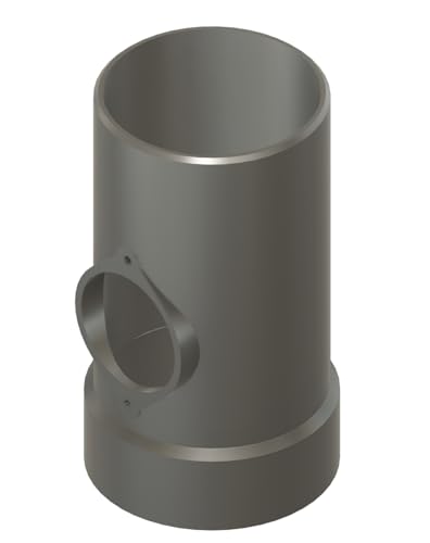 Blastgate Staubsauger Schieber Magnetverschluss Varianten 2er und 3er Verteiler Zubehör System DN50 Angebot (Halterung Unterdruckventil passend für Dust commander) von Schichtwert