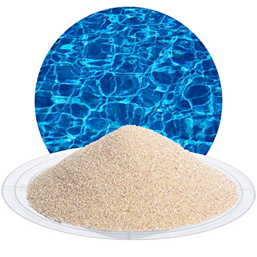 10 kg hygienischer Filtersand beige, Quarzsand - natürliches Filtermedium für Sandfilteranlagen zur Reinigung von Pool, Teich, Schwimmbad, Wasseraufbereitung von Schicker Mineral von Schicker Mineral