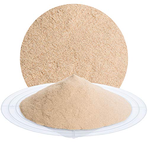 Schicker Mineral Nussschalengranulat Strahlmittel 25 kg, organisches Mehrwegstrahlmittel, chemisch neutrale Oberflächenbehandlung ohne Eisenanteil, ideal für Aluminium, Edelstahl (100-250 µm) von Schicker Mineral