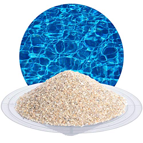 25 kg hygienischer Filtersand beige, Quarzsand - natürliches Filtermedium für Sandfilteranlagen zur Reinigung von Pool, Teich, Schwimmbad, Wasseraufbereitung von Schicker Mineral (0,8-1,6 mm) von Schicker Mineral