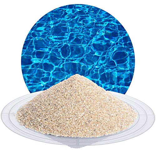 25 kg hygienischer Filtersand beige, Quarzsand - natürliches Filtermedium für Sandfilteranlagen zur Reinigung von Pool, Teich, Schwimmbad, Wasseraufbereitung von Schicker Mineral (Filtersand/Filterkies beige, 0,71-1,25 mm) von Schicker Mineral