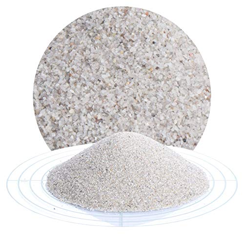 Fugensand natur 25 kg; grauer, feiner Quarzsand in verschiedenen Körnungen von Schicker Mineral, speziell geeignet für enge Fugen, Einkehrsand für Pflasterfugen (0,4-0,8 mm) von Schicker Mineral