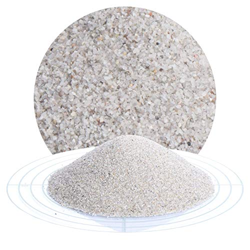 Schicker Mineral Fugensand natur 25 kg, grauer, feiner Quarzsand in verschiedenen Körnungen, speziell geeignet für enge Fugen, Einkehrsand für Pflasterfugen (0,4-0,8 mm) von Schicker Mineral