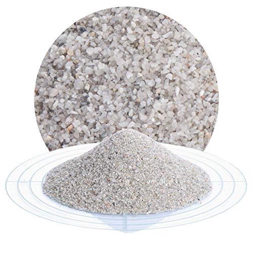Fugensand natur 25 kg; grauer, feiner Quarzsand in verschiedenen Körnungen von Schicker Mineral, speziell geeignet für enge Fugen, Einkehrsand für Pflasterfugen (0,71-1,25 mm) von Schicker Mineral