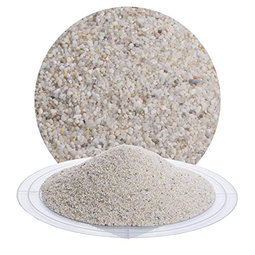 Fugensand weiß 25 kg; heller, feiner Quarzsand in verschiedenen Körnungen von Schicker Mineral, speziell geeignet für enge Fugen, Einkehrsand für Pflasterfugen (0,71-1,25 mm) von Schicker Mineral