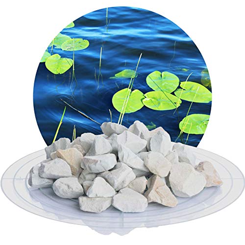 25 kg Zeolith-Aqua Wasseraufbereiter, Filtermedium zur Nutzung im Gartenteich, Schwimmteich, Aquarium und Sandfitleranlage von Schicker Mineral (16,0-32,0 mm) von Schicker Mineral
