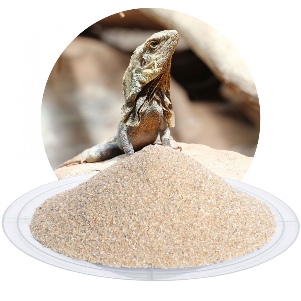 Terrariensand beige 0,5-1,0 mm von Schicker Mineral