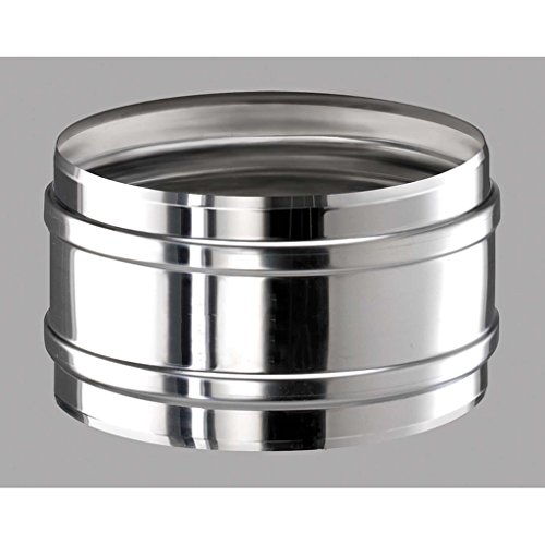 ICS Edelstahlschornstein Ø 130 mm - Klemmband statisch von Schiedel