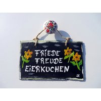Schiefer-Deko Kunsthandwerk von Schiefermalerin