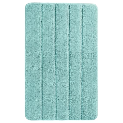 Schiesser Badteppich Milano - 60 x 100 cm - Helltürkis von Schiesser