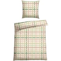 Schiesser Bettwäsche "Luiza aus weicher Baumwolle mit hübschem Karomuster" 2 Stk. tlg. MADE IN GREEN by OEKO-TEX von Schiesser