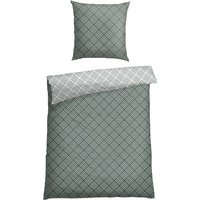 Schiesser Bettwäsche "Mabel aus weicher Baumwolle mit abstraktem Muster" 2 Stk. tlg. MADE IN GREEN by OEKO-TEX von Schiesser