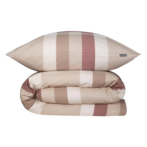 Schiesser Bettwäscheset Kris | 2-teilig | Kariert | Renforcé | 100% Baumwolle | Oeko-Tex Zertifiziert | Reißverschluss | 135x200cm + 80x80cm | Beige-Rot Schiesser Bettwäscheset Kris | 2-teilig | Kariert | Renforcé | 100% Baumwolle | Oeko-Tex Zertifiziert | Reißverschluss | 135x200cm + 80x80cm | Beige-Rot von Schiesser