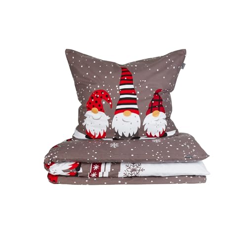 Schiesser Bettwäscheset Wichtel - Feinbiber - 2-teilig - 135 x 200 cm - Grau Schiesser Bettwäscheset Wichtel - Feinbiber - 2-teilig - 135 x 200 cm - Grau von Schiesser