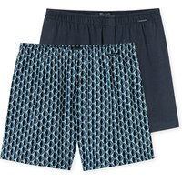 Schiesser Boxershorts ""Boxershorts Multipacks"", (2er Pack), Zwei verschiedene Designs im Doppelpack von Schiesser