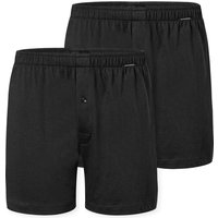 Schiesser Boxershorts "Boxershorts Multipacks", (2er Pack), lockere Passform, mit Eingriff, Gummizug von Schiesser