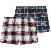 Schiesser Boxershorts ""X-Mas"", (2er-Pack), mit schwarzem SCHIESSER Weblabel von Schiesser