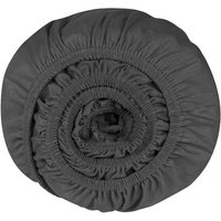 Schiesser Edeljersey-Spannbettlaken »Jessi« - dunkelgrau von Schiesser