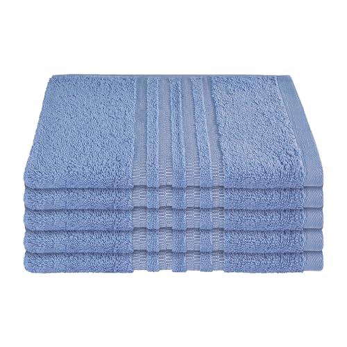 Schiesser Gästetuchset Milano - 5-teilig - 30 x 50 cm - Hellblau Schiesser Gästetuchset Milano - 5-teilig - 30 x 50 cm - Hellblau von Schiesser