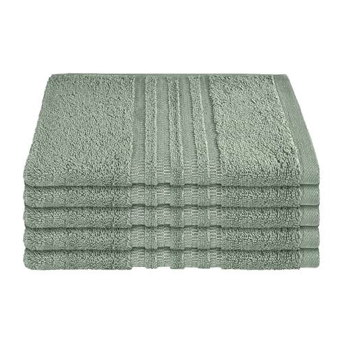 Schiesser Gästetuchset Milano - 5-teilig - 30 x 50 cm - Hellgrün Schiesser Gästetuchset Milano - 5-teilig - 30 x 50 cm - Hellgrün von Schiesser