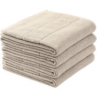 Schiesser Handtücher "Turin im 4er Set aus 100% Baumwolle", (4 St.) von Schiesser